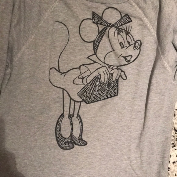 Off the shoulder Minnie Mouse sweater - Picture 2 of 2